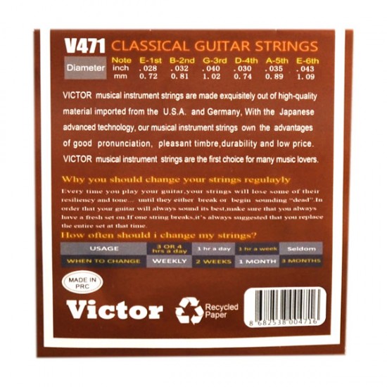 Victor Klasik Gitar Teli